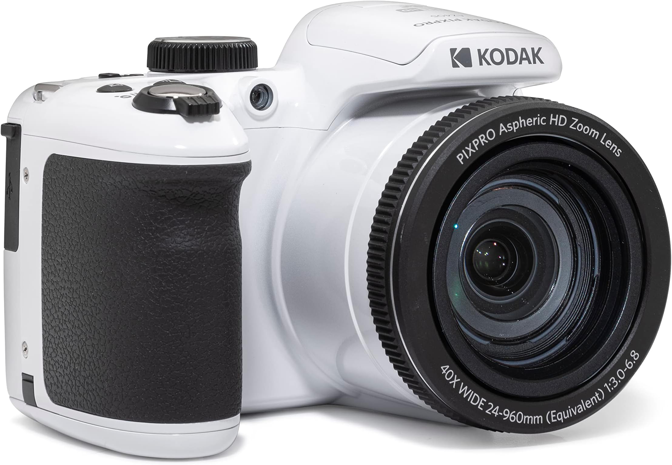 PIXPRO Astro Zoom AZ405-WH 20MP Digital Camera with 40X Optical Zoom 24mm Wide Angle 1080P Full HD Video and 3" LCD (White)