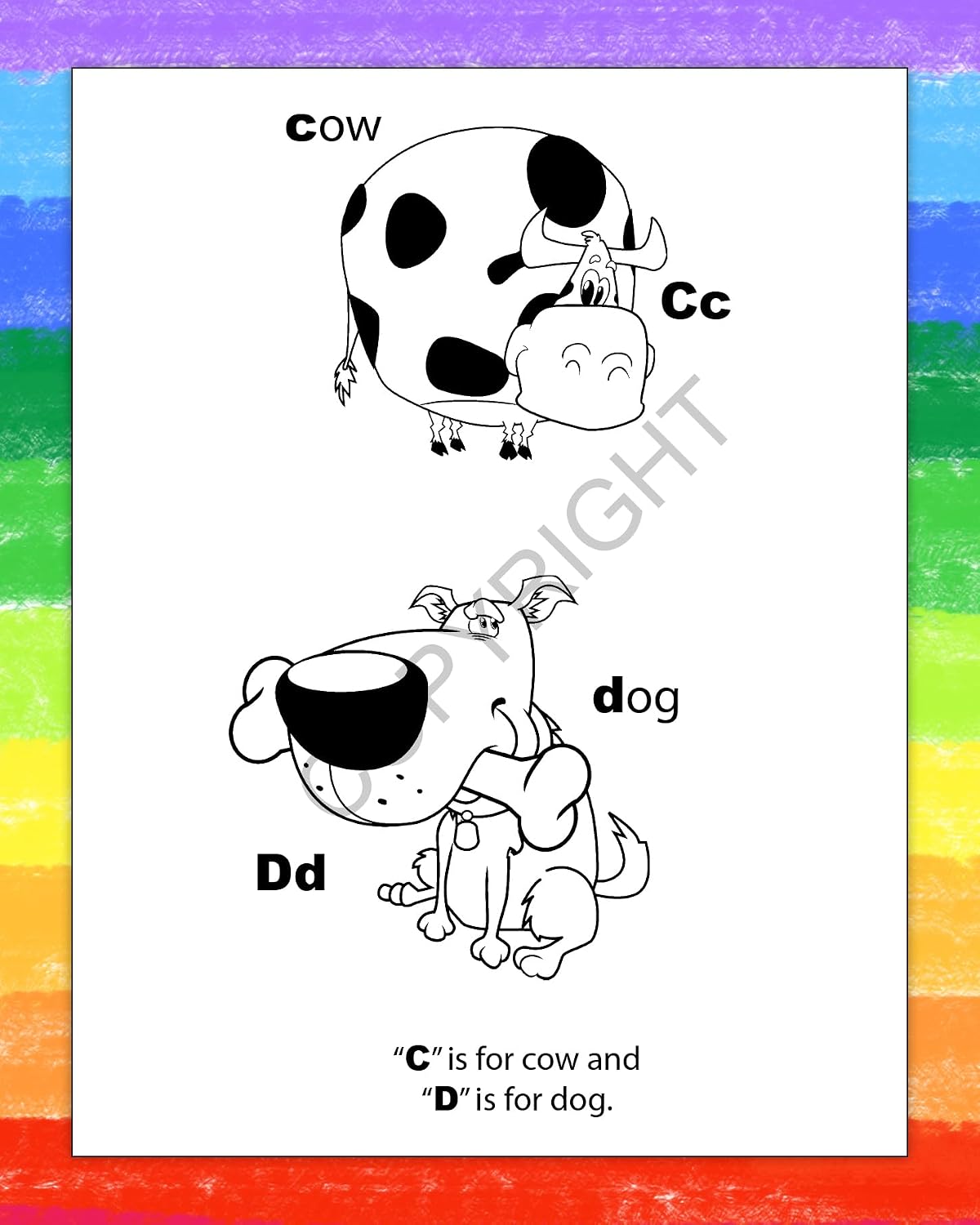 ZOCO Alphabet Coloring Books for Kids (50 Bulk Pack, With Crayons) Preschool & Kindergarten Learning Activities – ABC Letters, Puzzles, and Games – Educational Classroom Supplies