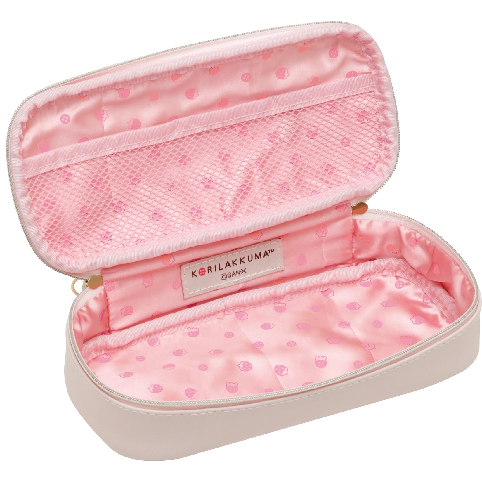 リラックマ　コリラックマ とストロベリーキャット ペンポーチ　サンエックス リラックマ コリラックマ とストロベリーキャット ペンポーチ