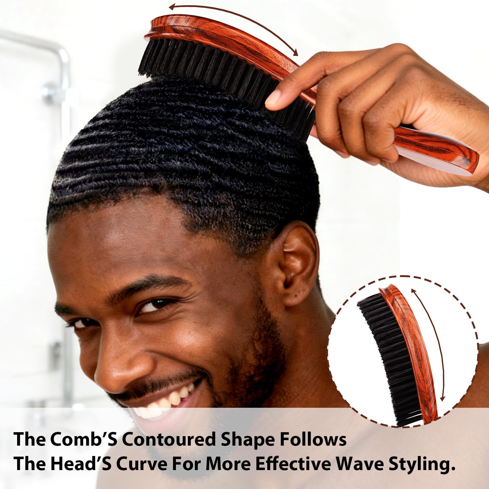 Wave Kit for 360 Waves with Brushes, Durag, Pomade and Accessories