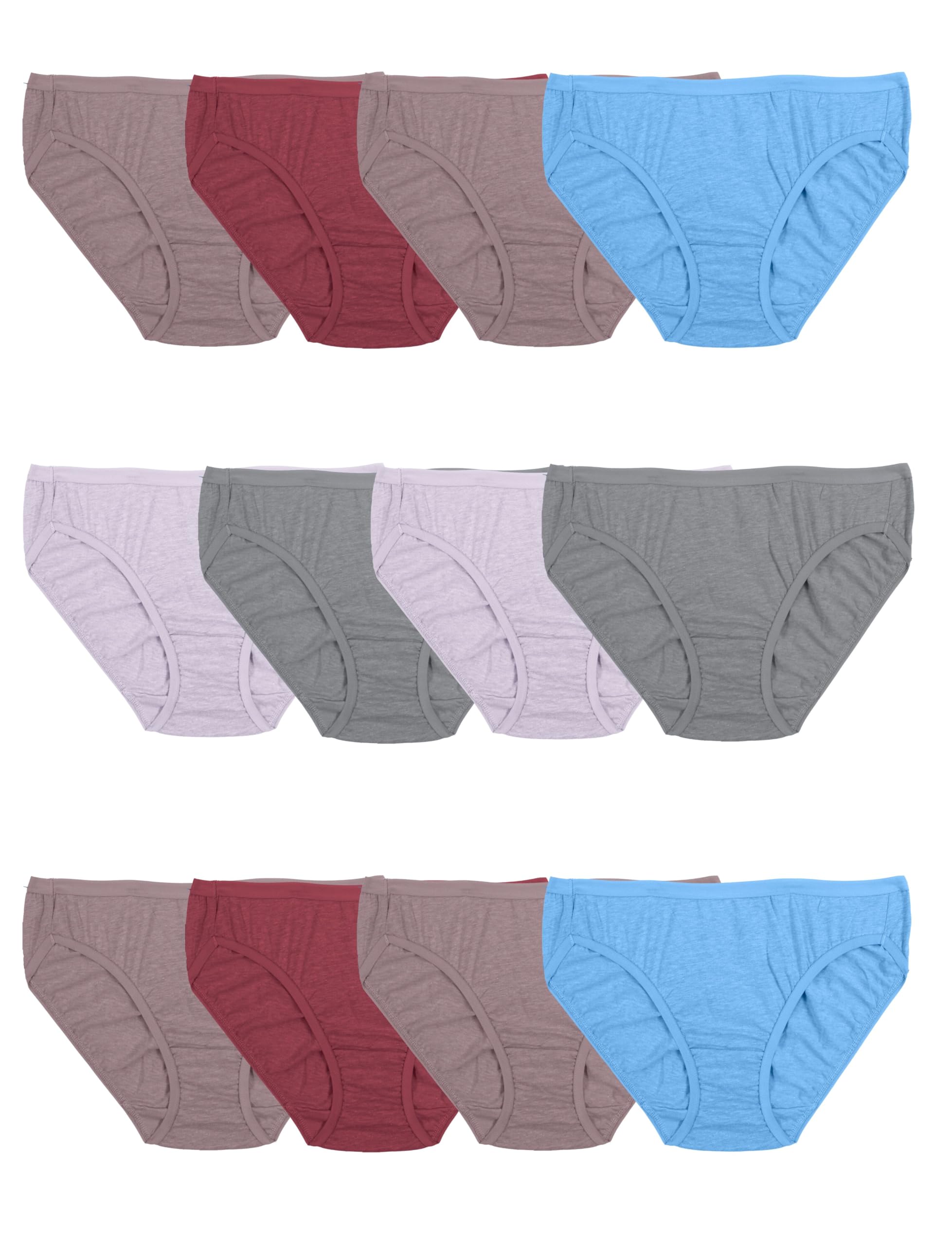 Fruit of the Loom Women's Underwear (Pack of 12)