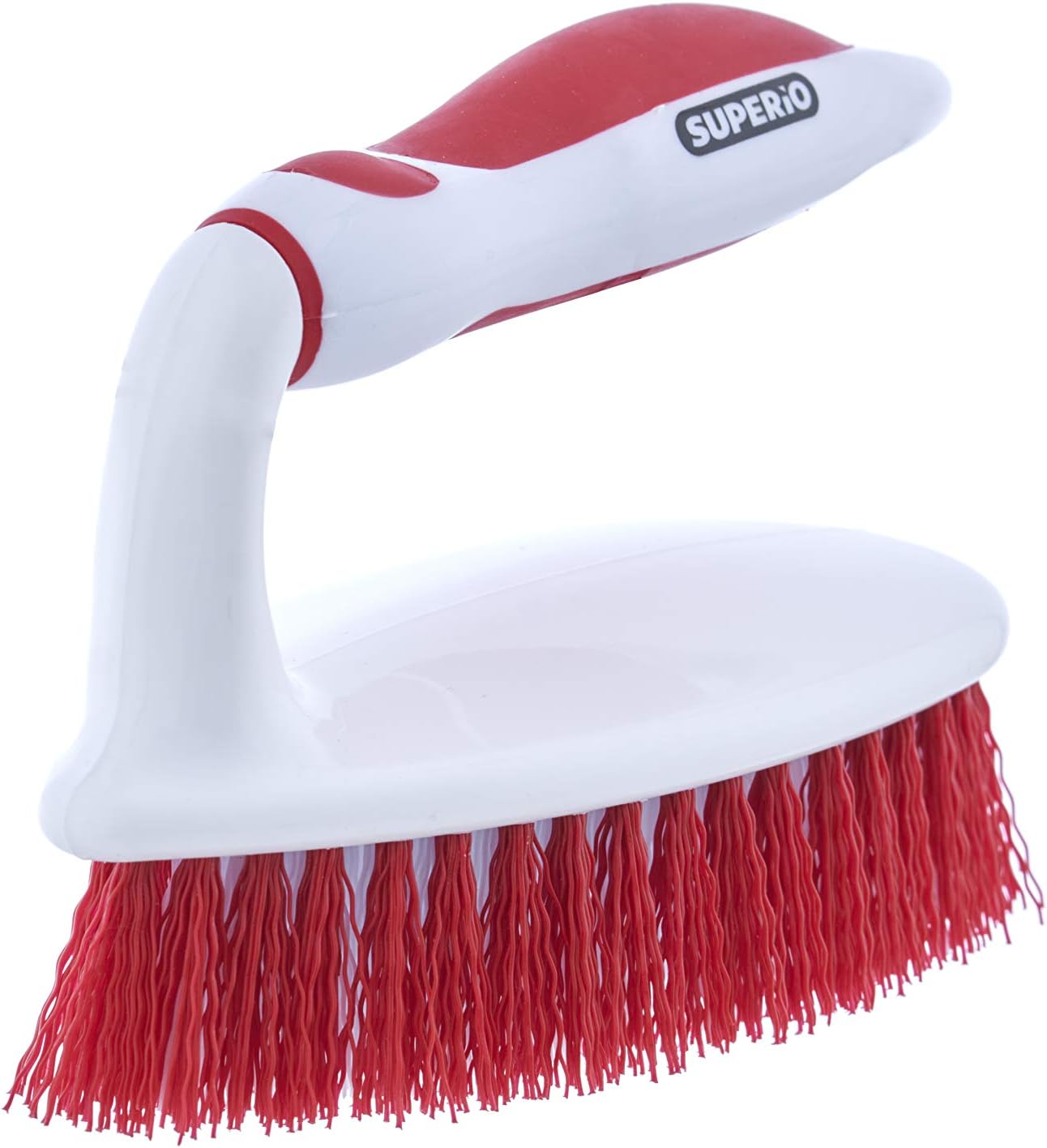 Superior Scrubbing Brush with Rubber Grip Handle BigaMart