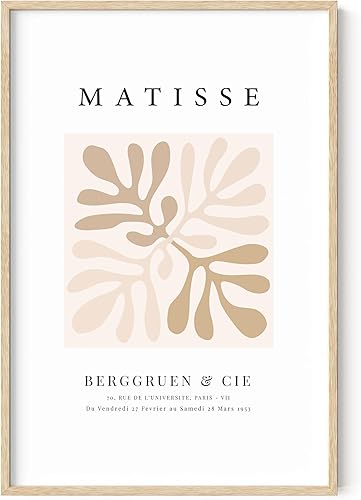 Miniatura 1 de HAUS AND HUES Henri Matisse - Póster de exposición de arte de pared, recortes de papel Matisse, arte abstracto de pared, póster moderno estético,