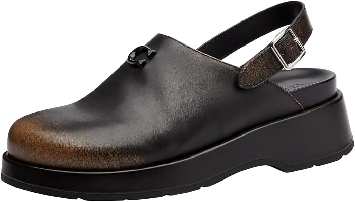 Coach Womens Coach Womens Sculpted C Platform Clog