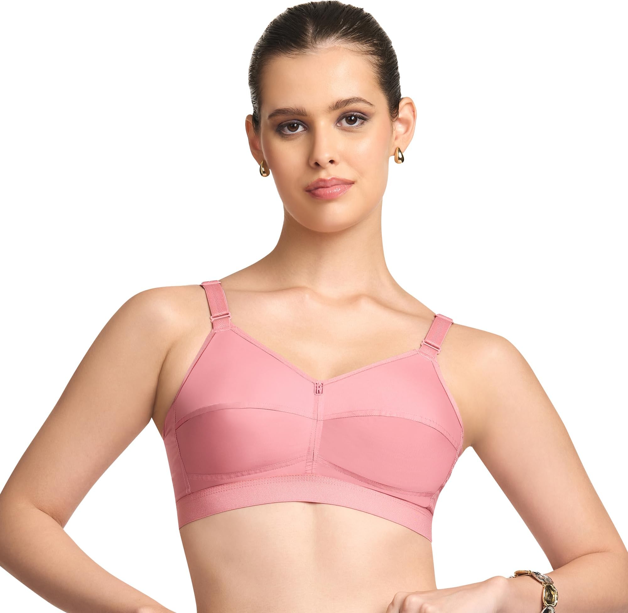 COTTONFIT-BRA-38-ROSE Gold-G-Cup