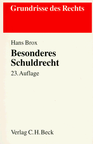Besonderes Schuldrecht