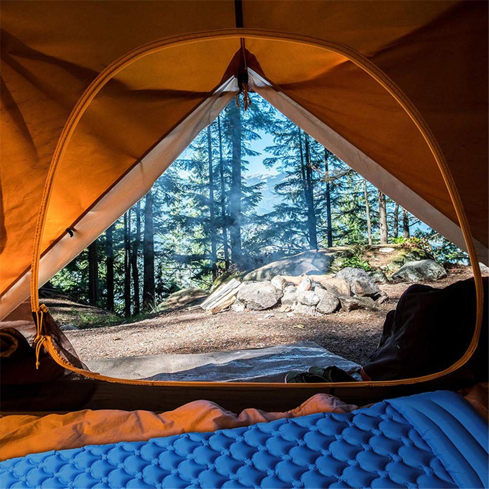 Materassino Gonfiabile, Tappetino Da Campeggio Ultraleggero, Materassino Da Campeggio Cuscino Ultracompatto Per Campeggio Zaino Da Trekking Escursionismo Da Viaggio, Borsa Da Trasporto Impermeabile,E
