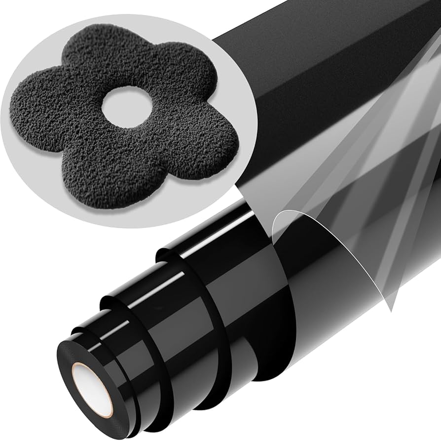 3Dパフ アイロンプリントシート 熱転写ラバーシート JAVIGA PUブラック Amazon.co.jp: 3Dパフ アイロンプリントシート 熱転写ラバー