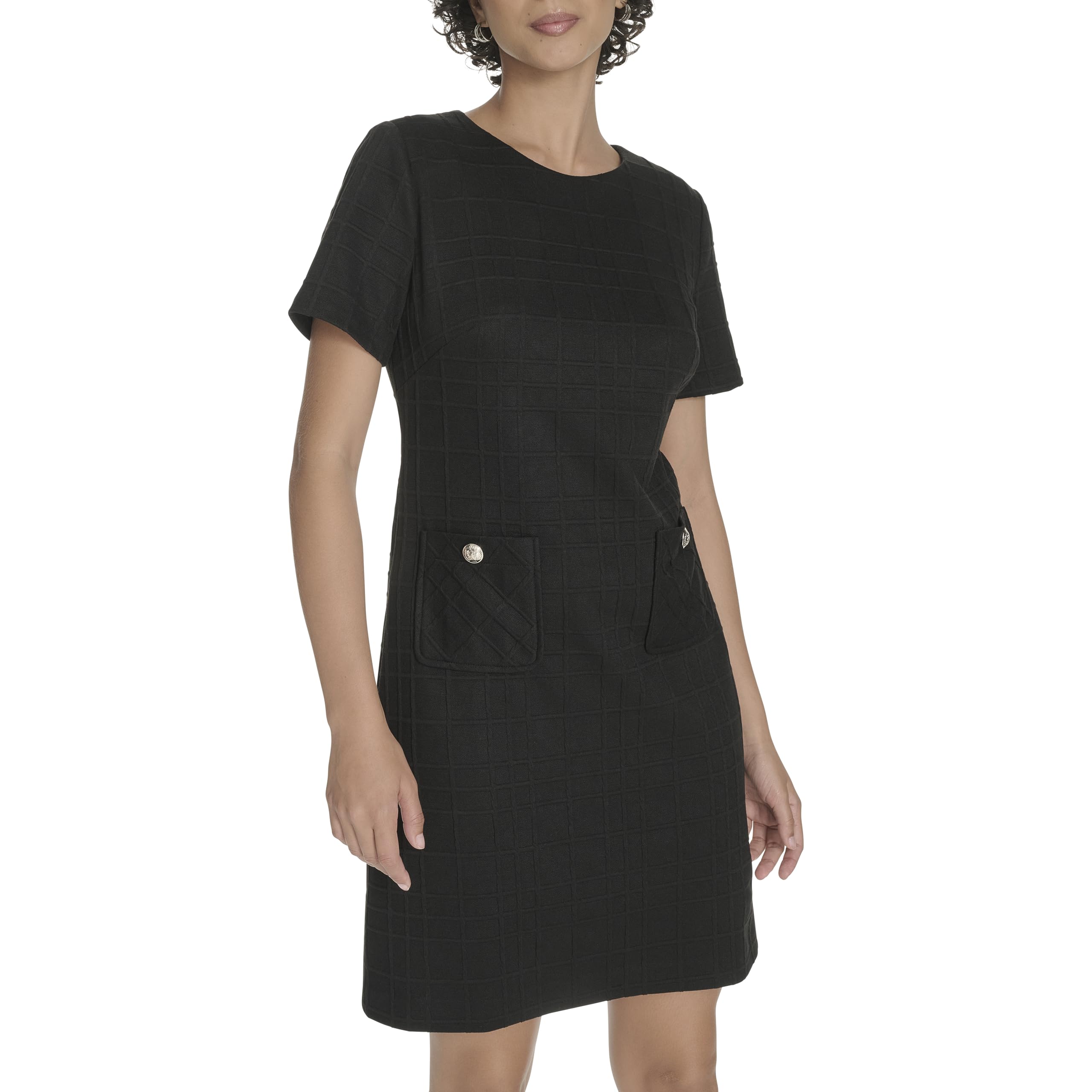 

                                                    Tommy Hilfiger Women's Short Sleeve Jewel Neck Nov