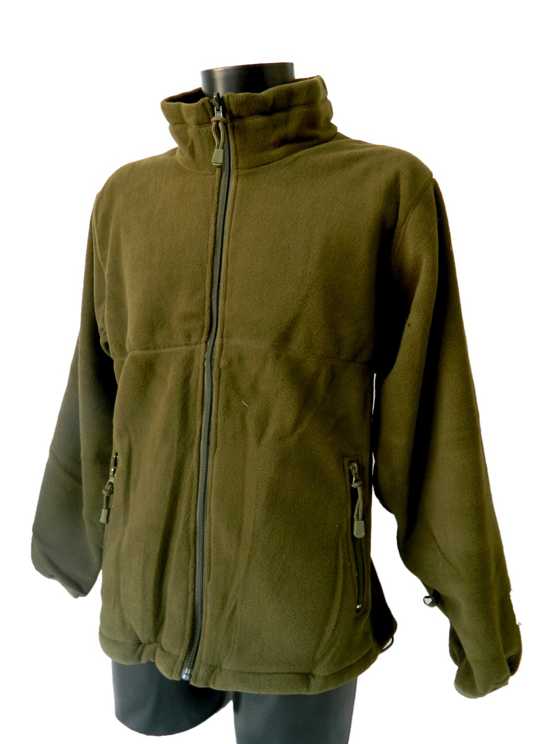 ALGI Parka Militare Vegetato Nylon con Interna Staccabile in Pile