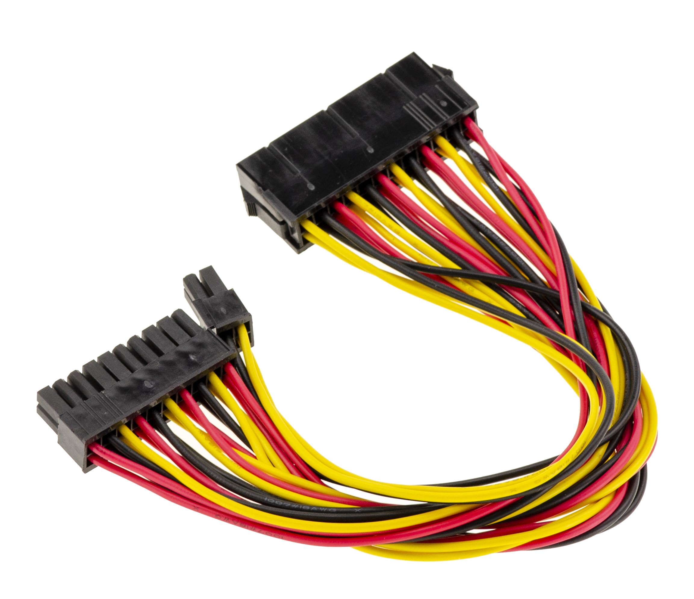 Kalea-INFORMATIQUE Cavo Adattatore da ATX 24 Femmina a ATX 24 Maschio o ATX 20 Maschio + ATX 4 Maschio Lunghezza 30 cm