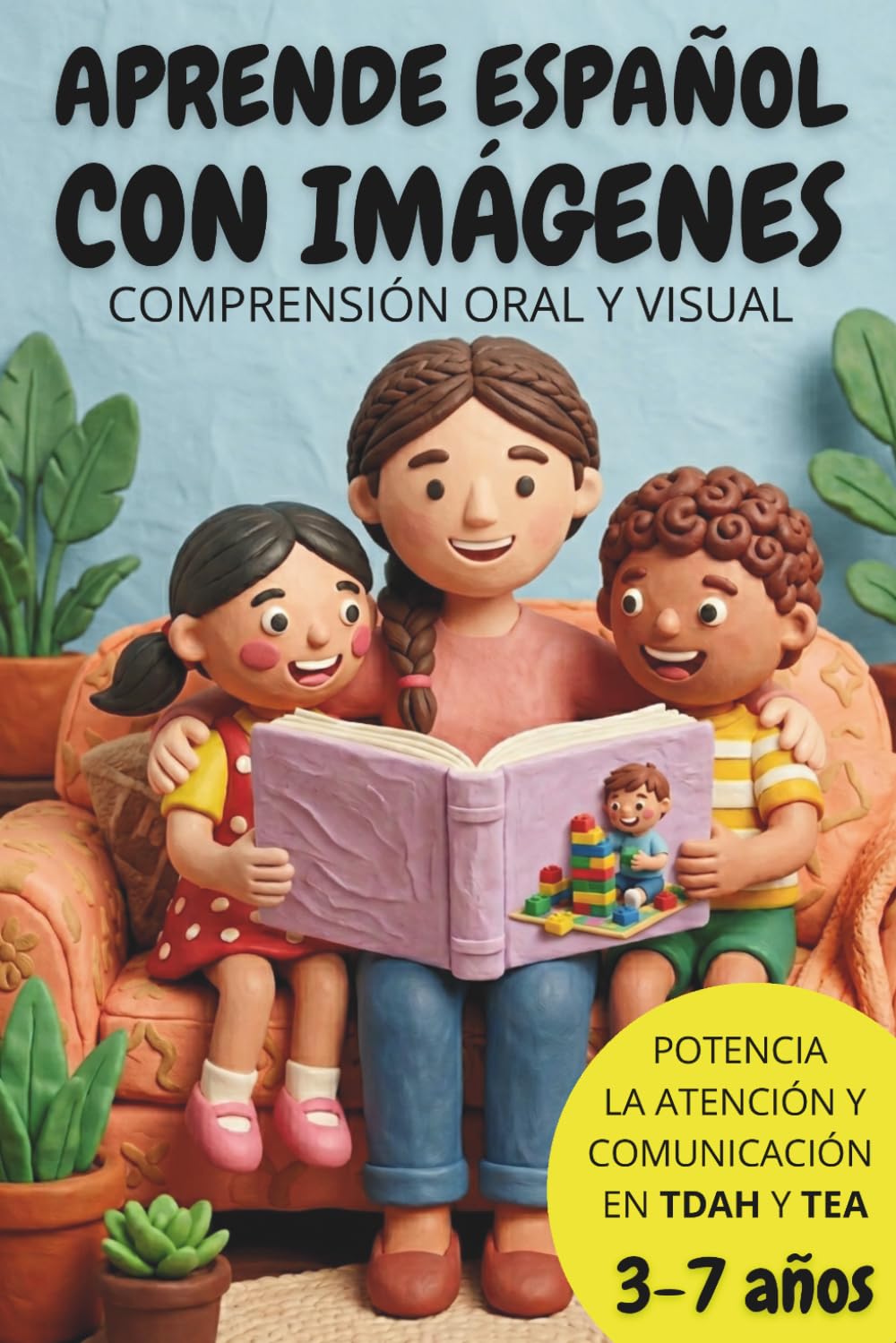 APRENDE ESPAÑOL CON IMÁGENES. COMPRENSIÓN ORAL Y VISUAL.: POTENCIA LA ATENCIÓN Y LA COMUNICACIÓN EN TDAH Y TEA. 3-7 AÑOS. (Kids)