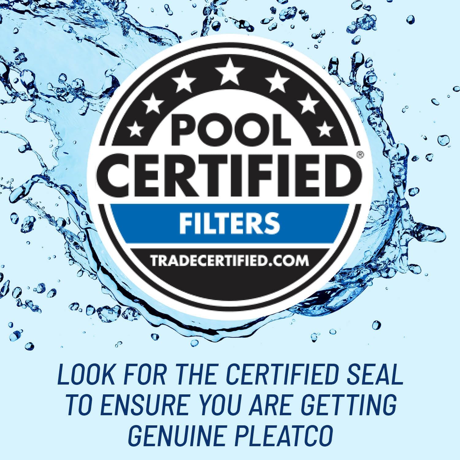 Pleatco Filtration PWWCT150-EC Pool Filter Cartridge Replacement for Filbur: FC-1287, OEM Part Numbers: 817-0150N