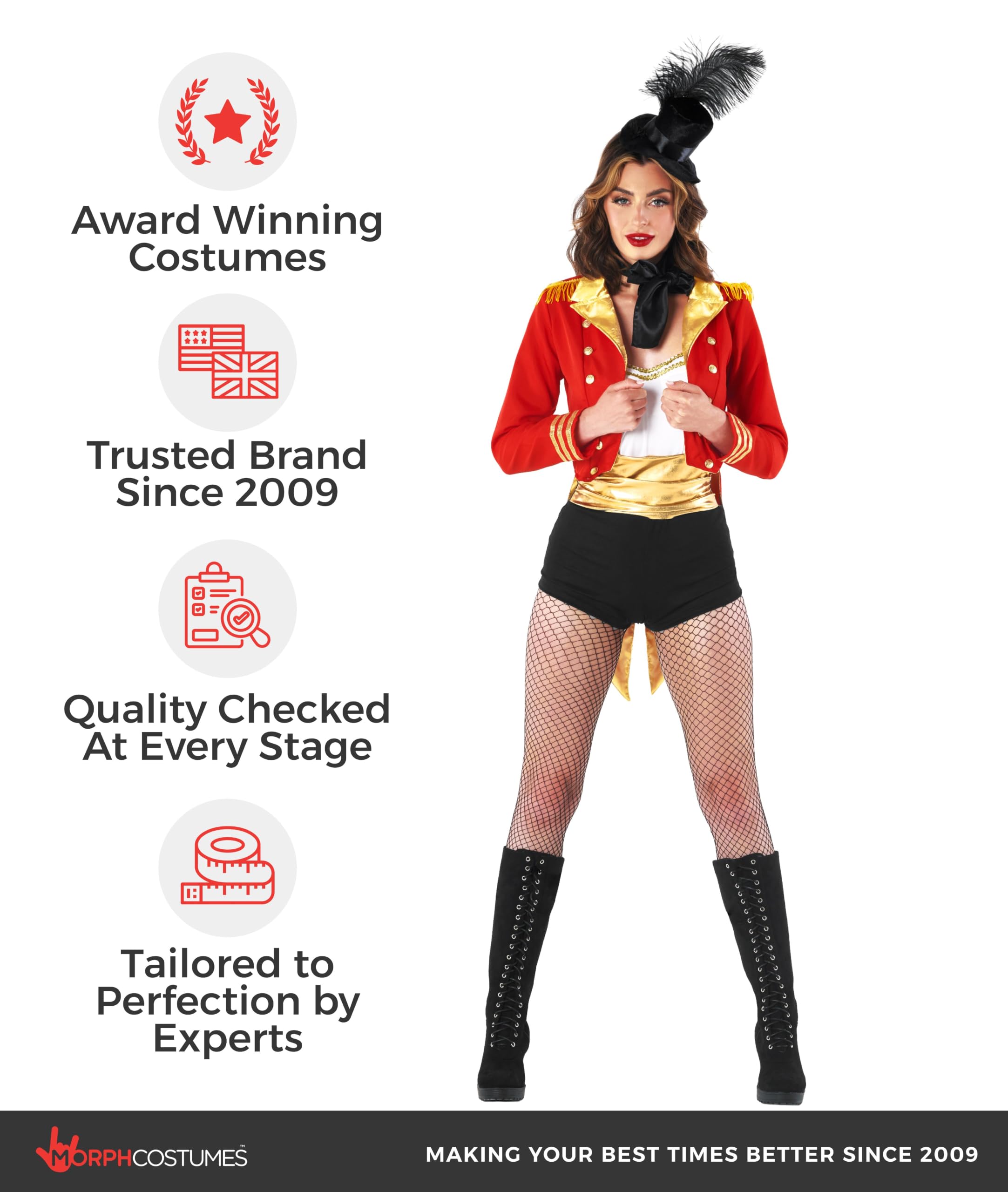 Fun Shack Costume Domatrice Donna, Costume Circo Halloween Donna