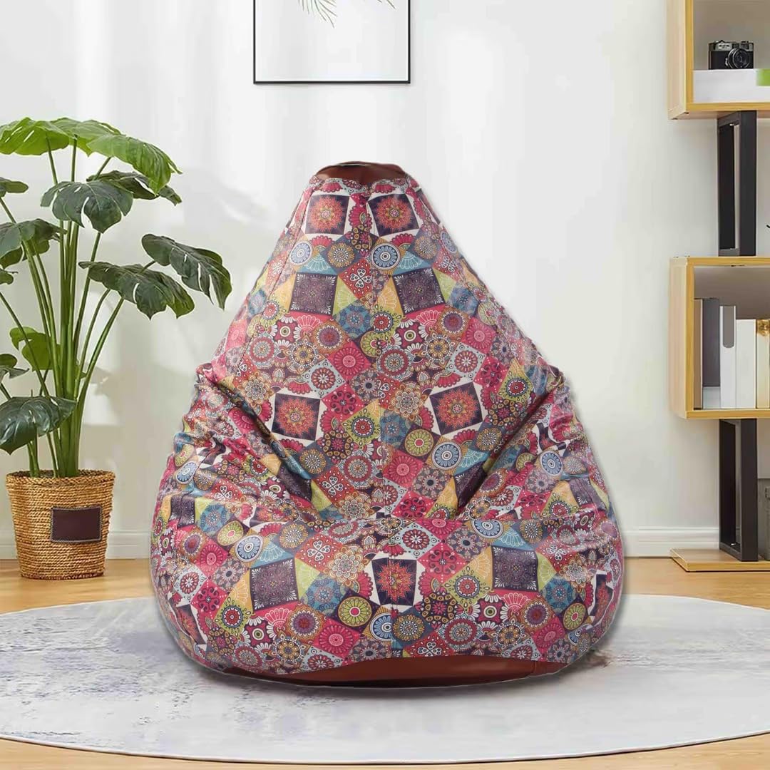 Orka Bean Bag Digital Printed Quilt Pattern XXXL with Beans Filled-picture-22