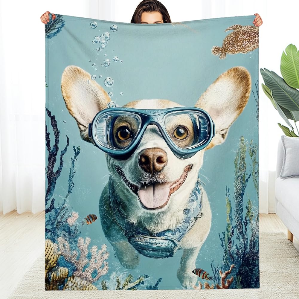 Couverture cadeau polyvalent en flanelle douce pour toutes saisons