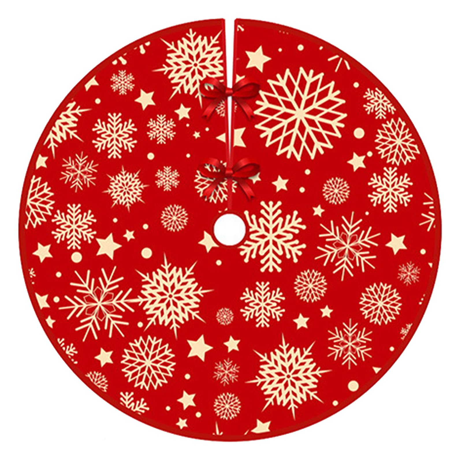 Christmas Tree Skirt, Xmas Tree Skirt for Artificial Trees