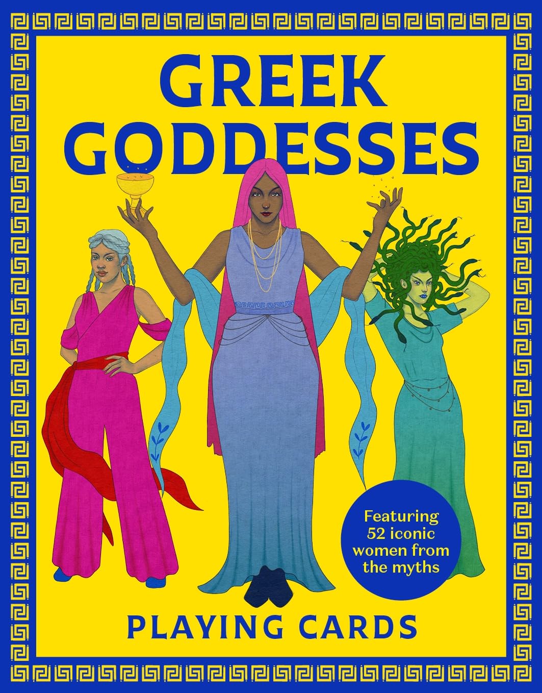 Laurence King Greek Goddesses Playing Cards | Featuring 52 Iconic Women from The Myths