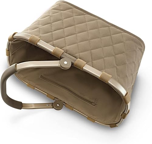 Miniatura 12 de reisenthel carrybag twist coffee - Sturdy shopping basket with plenty of storage space and practical inner pocket - water-repellent