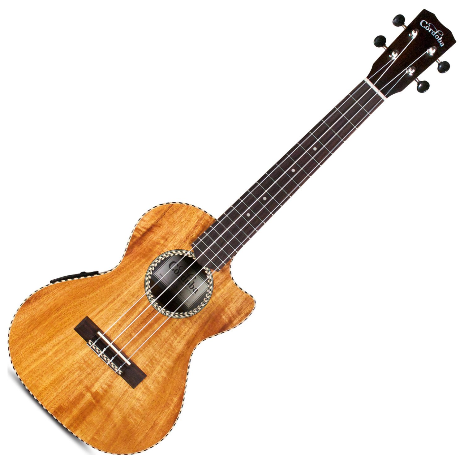 Cordoba 25T-CE Exotic Acacia Tenor Cutaway Ukulele