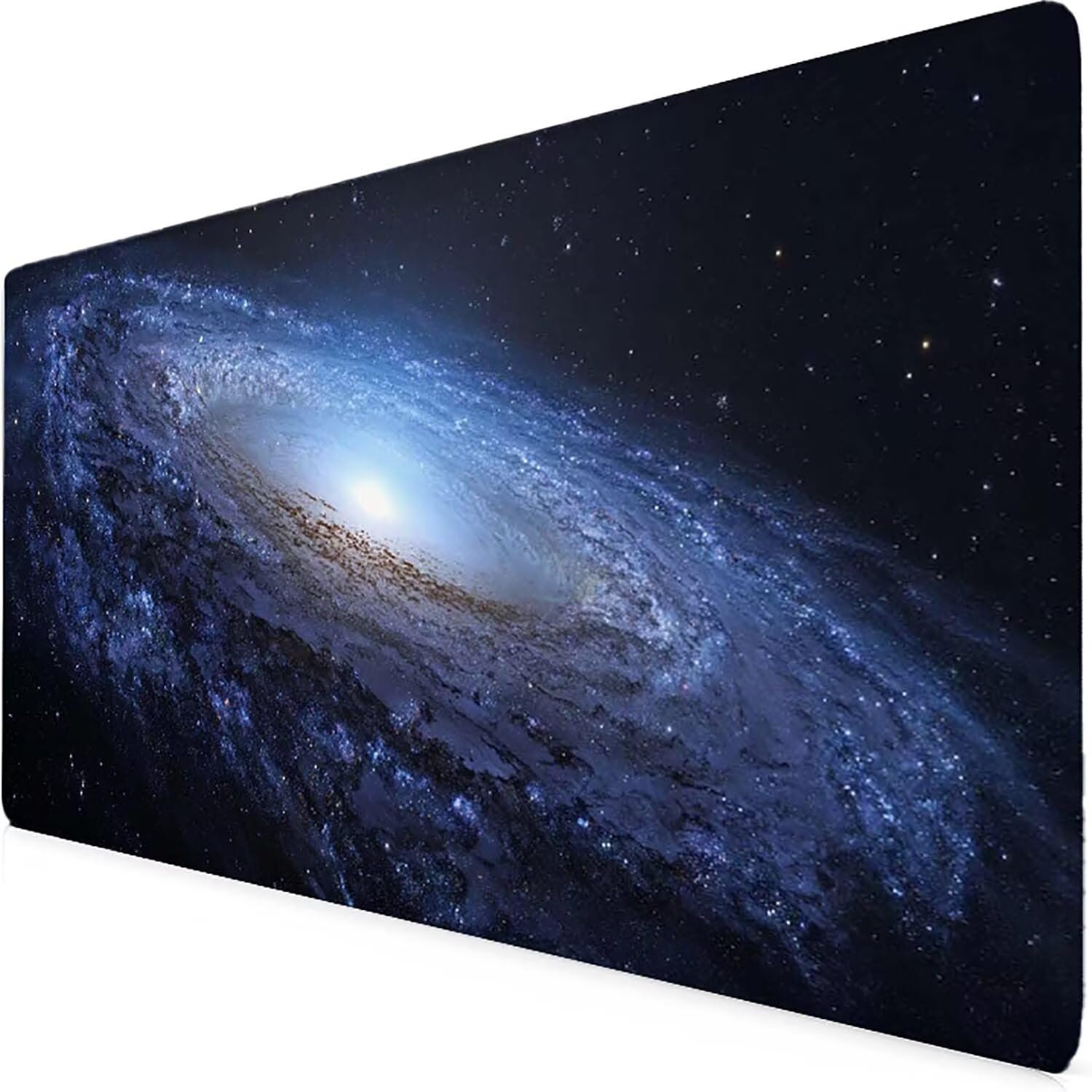 Tapis de souris antidérapant avec bords surpiqués grand format 60cm - 8