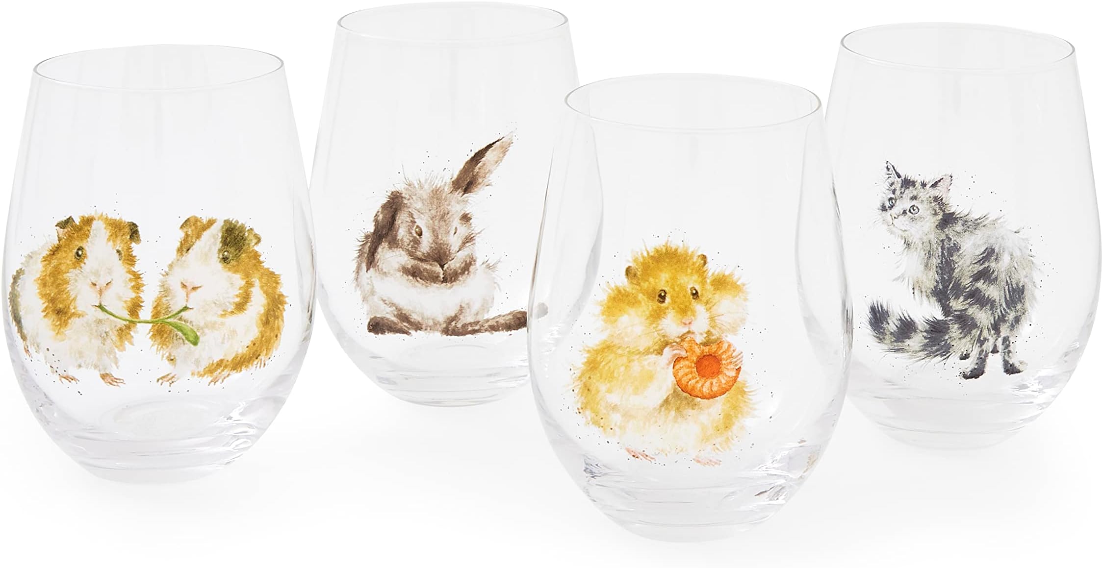 Tognana Seoul, boîte de 6 verres 310 cc, multicolores, en verre en destockage et reconditionné chez