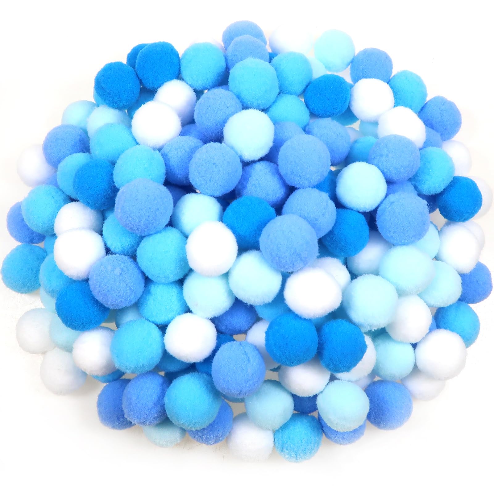 TOAOB 720 Stück Pompons zum Basteln 1 cm Grün Serie Pompom