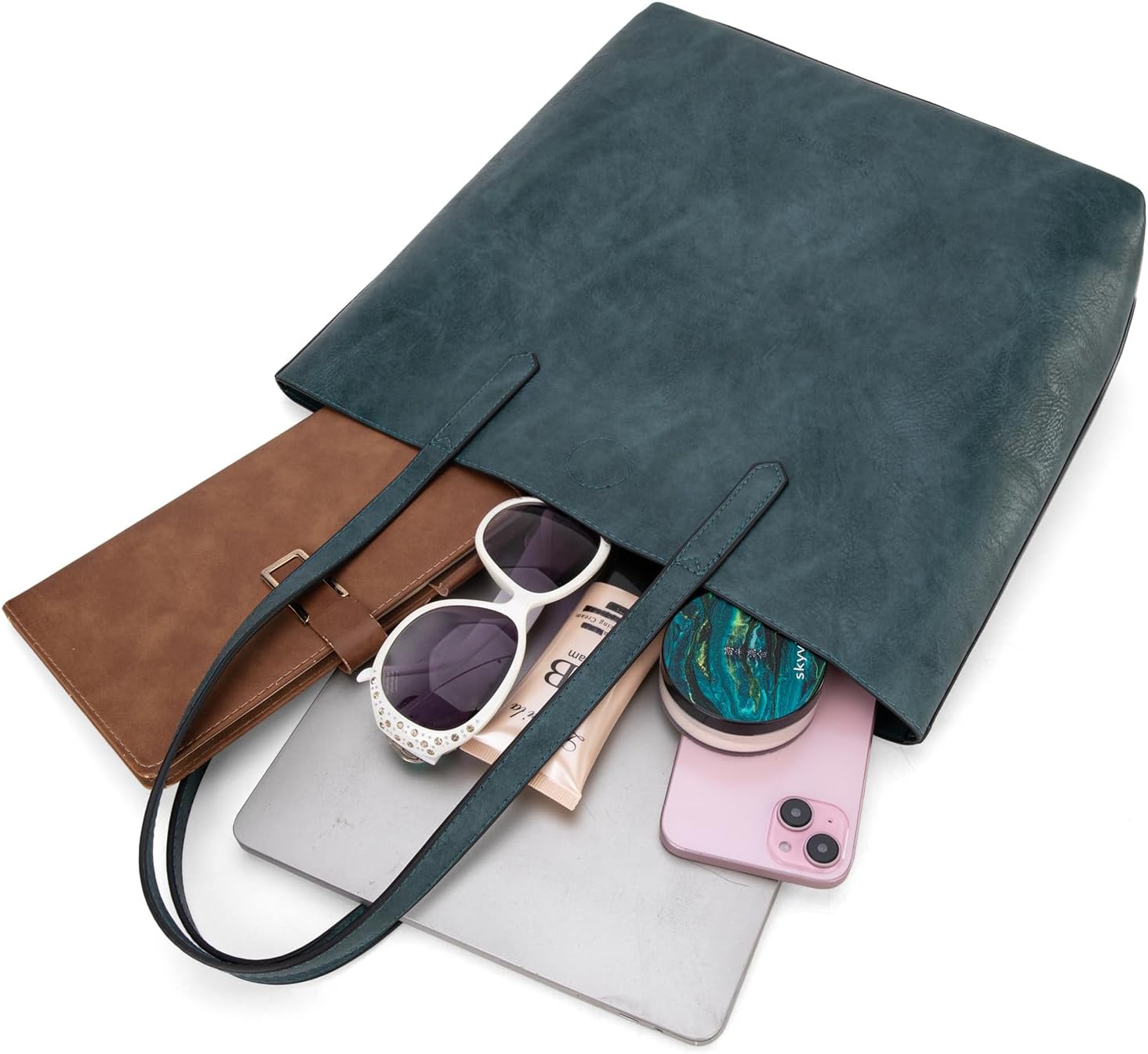 Montana West Tote Bag for Women Top Handle Purses and Handbags Soft Hobo - Image 4