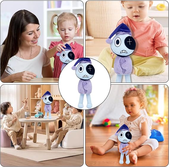 Dandy'S World Plush, Dandy'S World, Dandys World, Dandys World Plush, Cosmo Plush, Soft Stuffed Figure Doll For Fans, Stuffed Horror Game Figure Toy For Kids Boys Girls And Adult