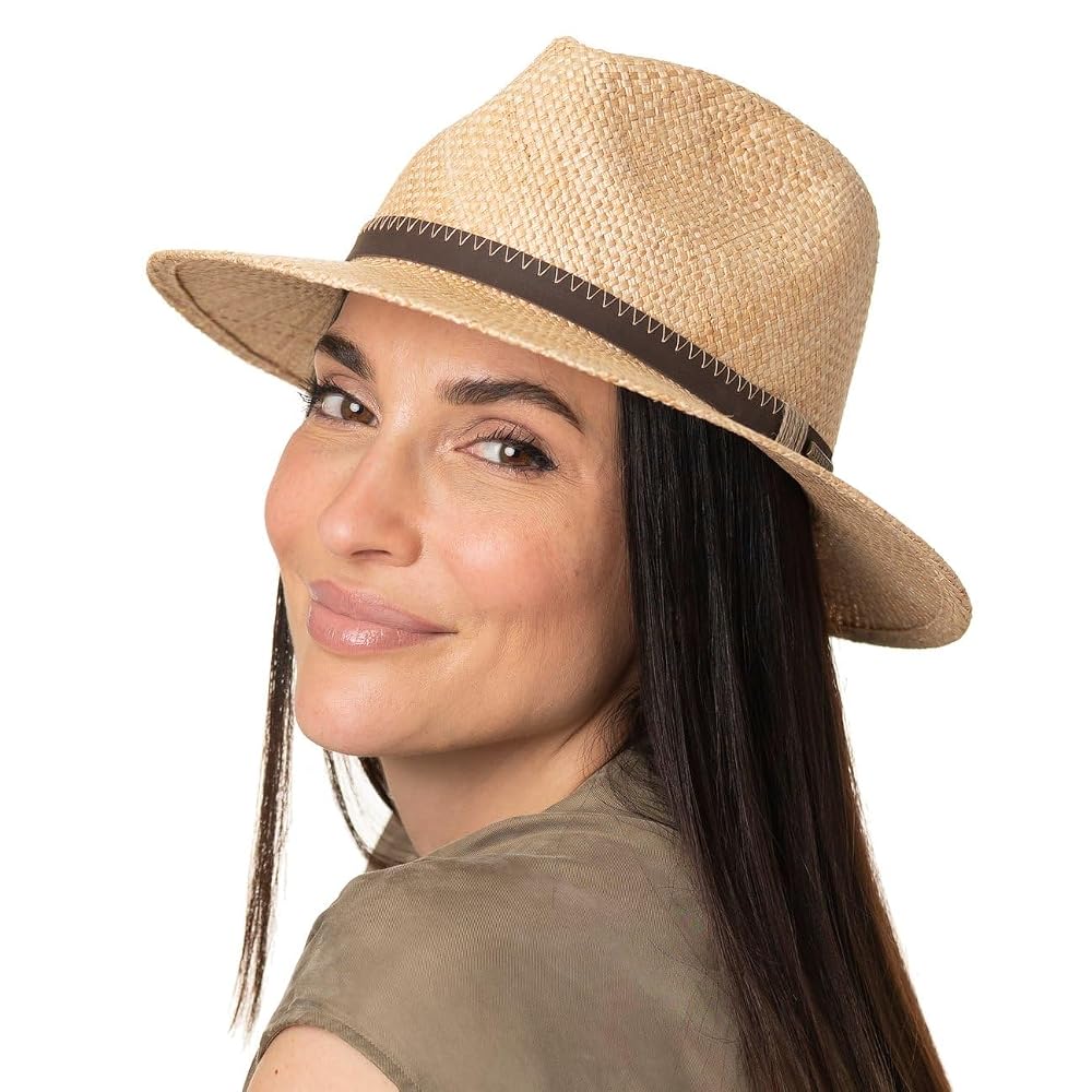 Stetson Dawson Toyo Traveller Strohhut - UV-Schutz 40 Für Sommer