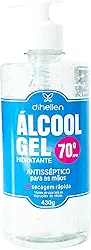 Álcool em gel 70° 430g Di Hellen Cosméticos