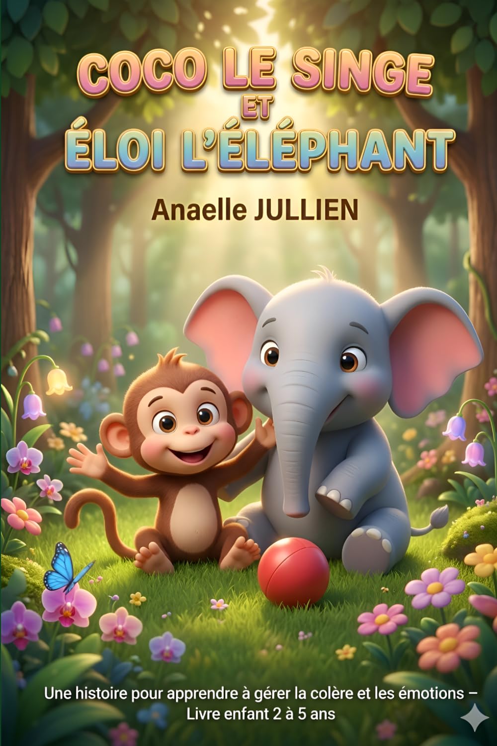 Coco le singe et Eloi l'éléphant