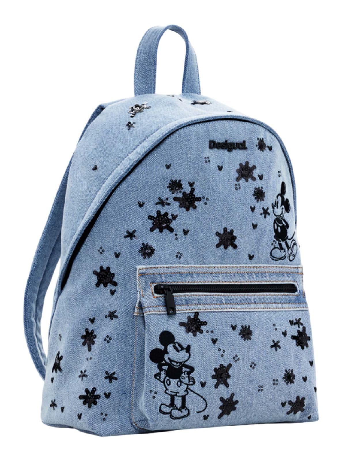 Desigual Damen Blau Rucksack Mickey Spl 25Sakd03 Klein