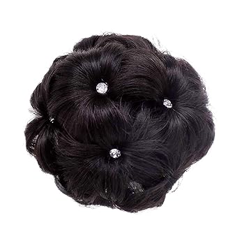 Kabello Bun Hair Accessories For Women And Girls Juda Hair Styling Tools Black 20 Grams Pack Of 1 (M30)