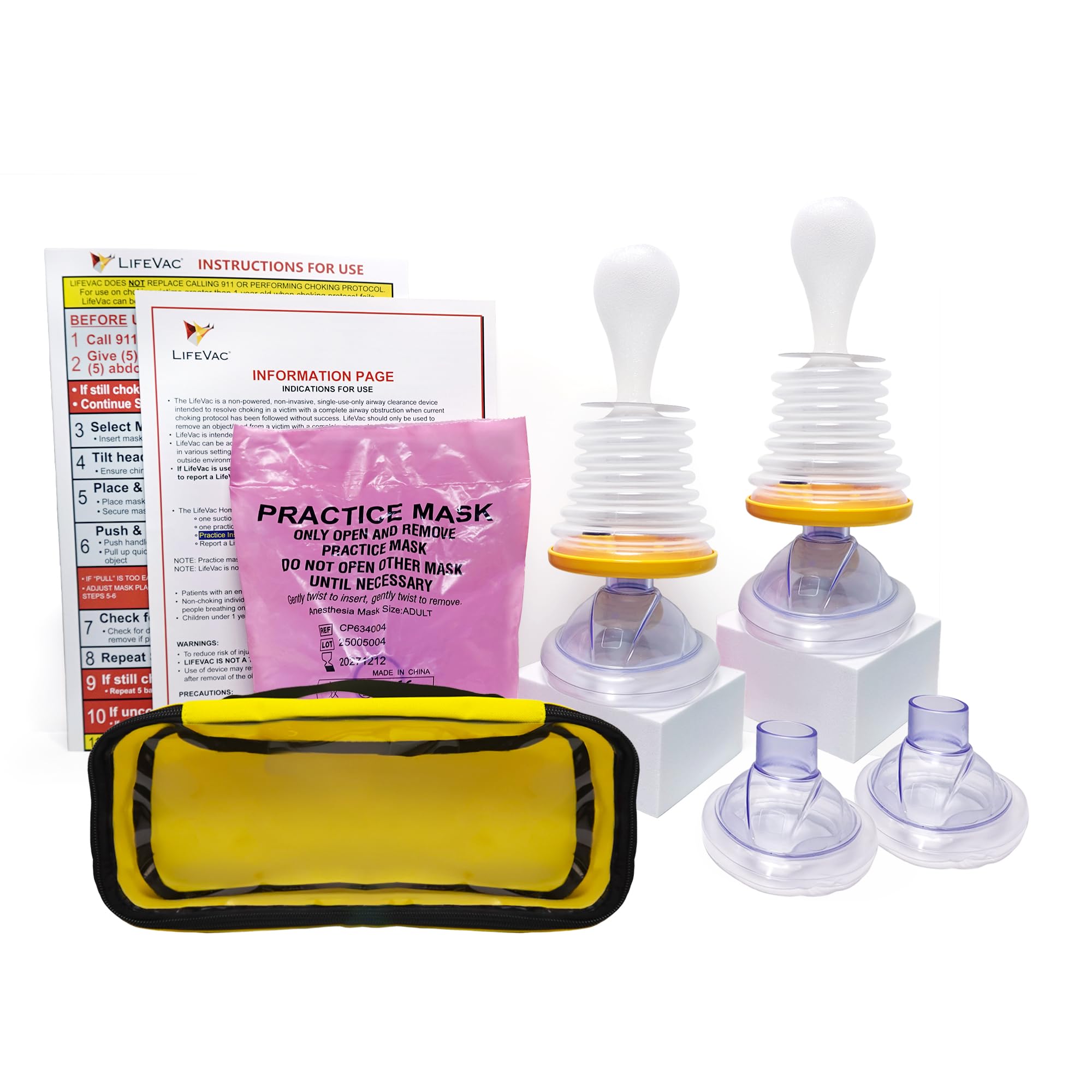 LifeVac Home and Travel Combo