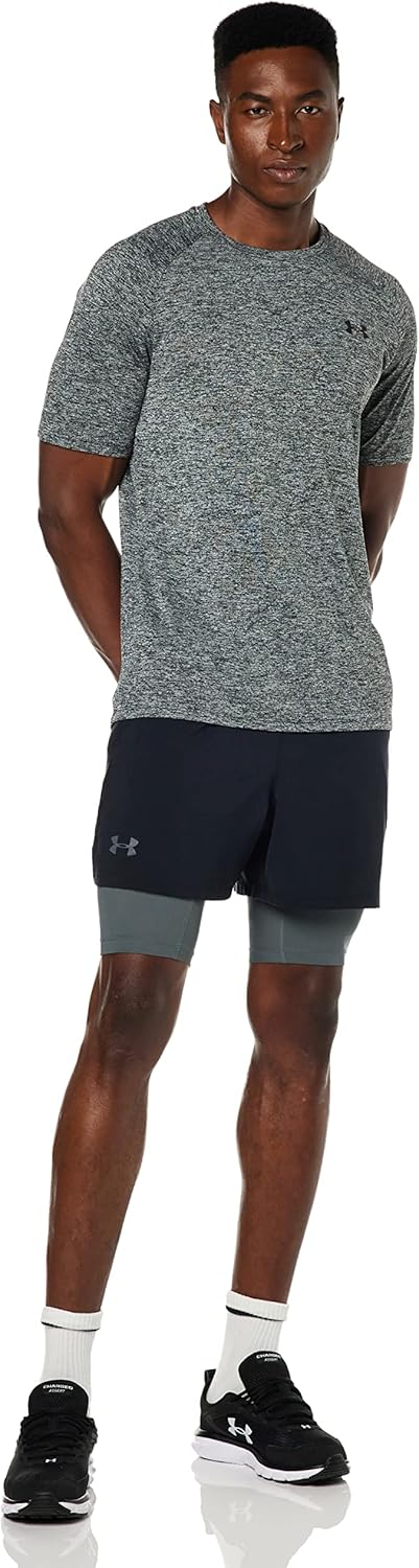 Under Armour Men's Tech 2.0 Short-Sleeve T-Shirt Tall XX-Large Tall Gray (002)/Black