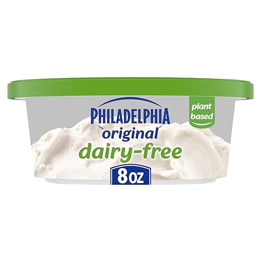 Philadelphia Plant-Based Dairy Free Original Cream Cheese Spread, 8 oz Tub