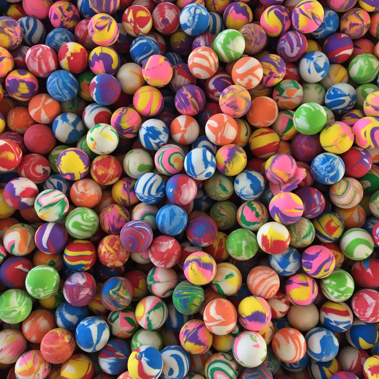 Value Pack Lot de 6 balles rebondissantes en caoutchouc – Remplissage de surprises pour sac de fête Value Pack Lot de 6 balles rebondissantes en caoutchouc – Remplissage de surprises pour sac de fête
