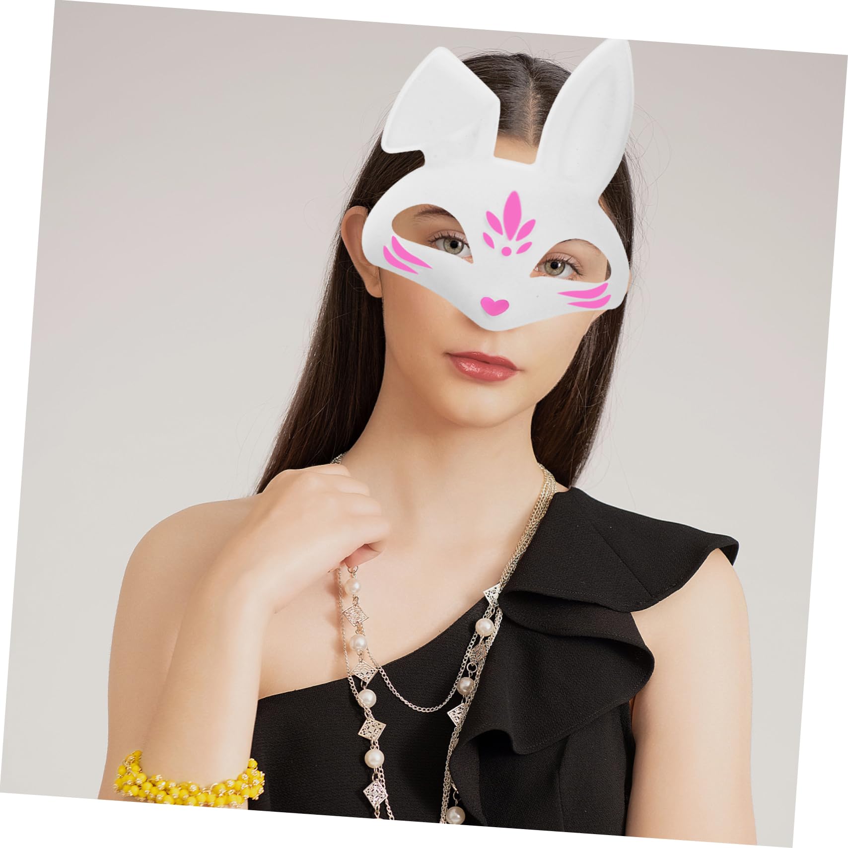 TOYANDONA 16pièces Masques Vides à Peindre Lot De Masques Pour Carnaval Comprendant Et Parfait Pour Événements Spéciaux Et Activités Créatives