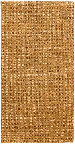 Lot de 50 serviettes Ecolabel P. 1/8 'Double Point en toile de jute 18 g/m² 40 x