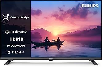 Philips 40PFS6000 HD LED Smart TV - 40" Display with Pixel Plus, Titan OS Platform and Dolby Digital Sound - Works with Alexa and Google Voice Assistant