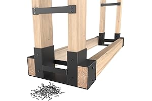 Mr. IRONSTONE Outdoor Firewood Holder