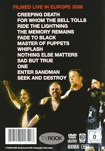 Miniatura 2 de Metallica Touring Europe '08