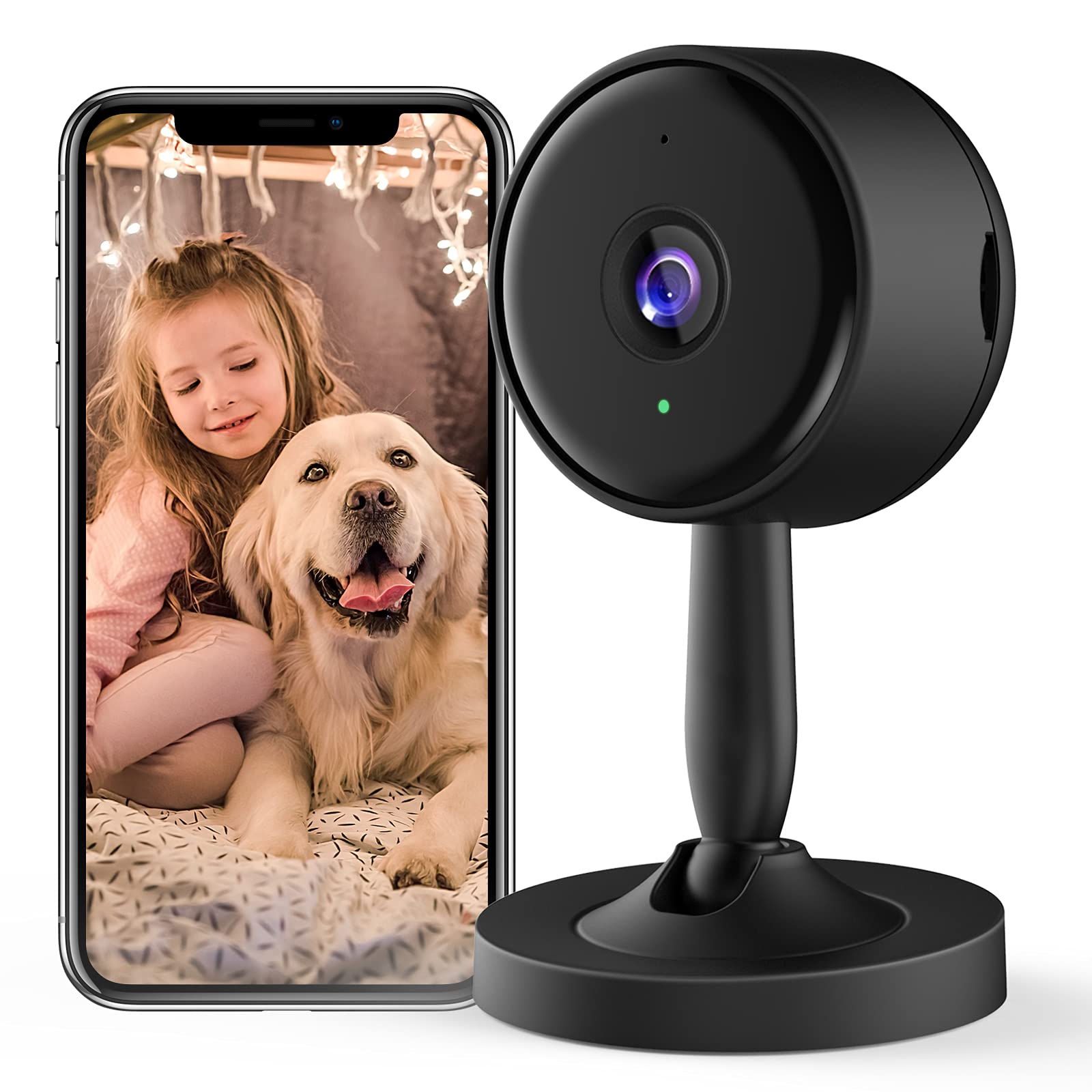 Little Elf Indoor Wifi Camera 1080p Baby Monitor Home Security