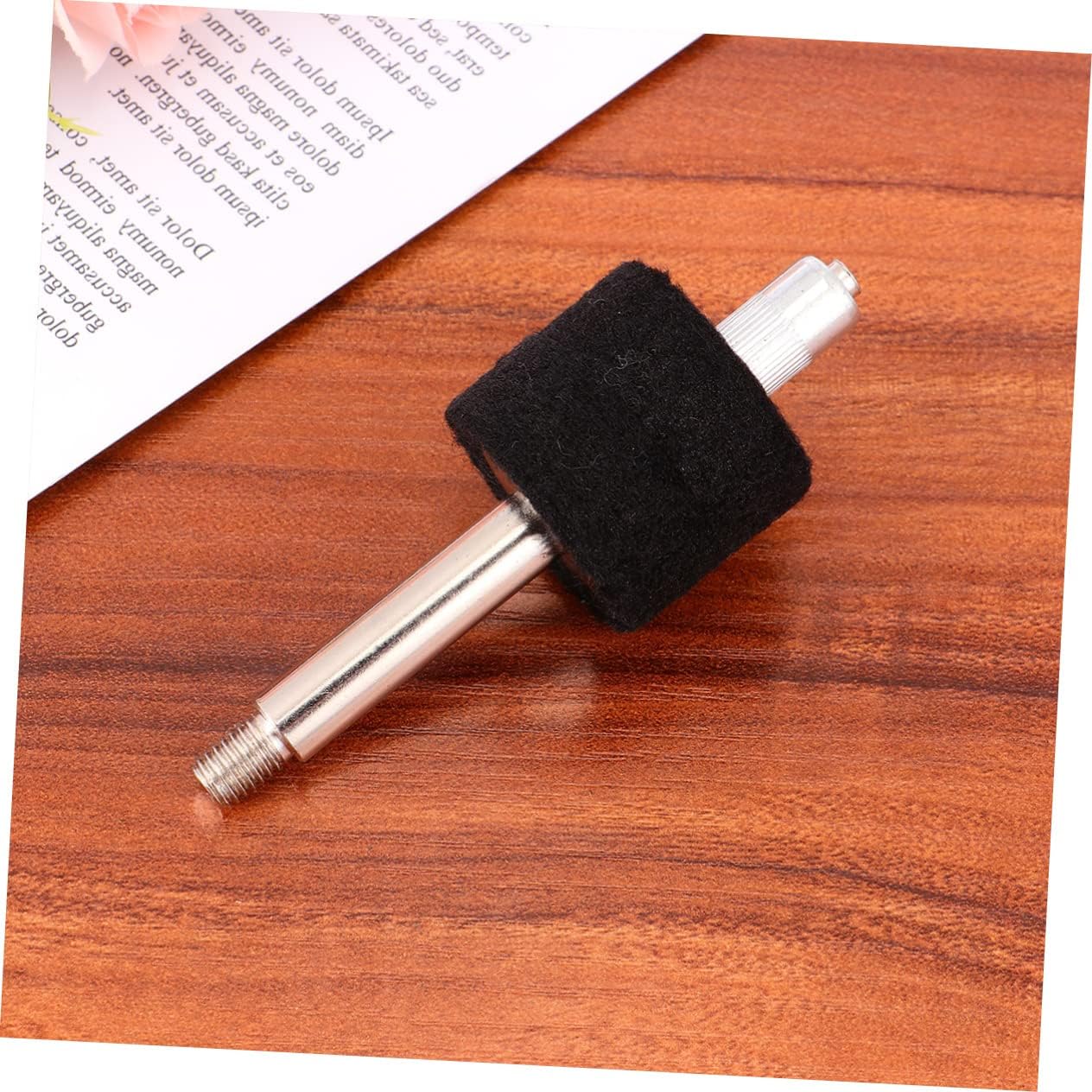 Abaodam 3pcs Alto Drum Cymbal Screw Replacement Iron Plated Drum Accessories for Cymbal Stacker