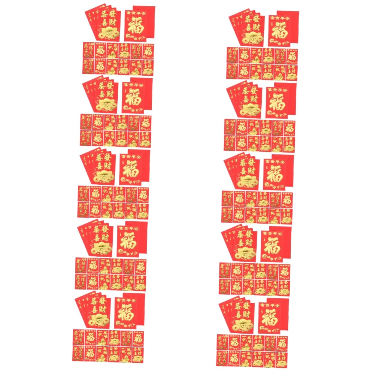 Enveloppe en papier rouge pour ranger vos documents avec agrafeuse - 8