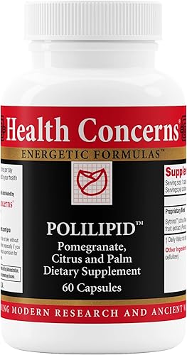 Health Concerns Polilipid - Suplemento antioxidante y flujo sanguíneo - 60 cápsulas