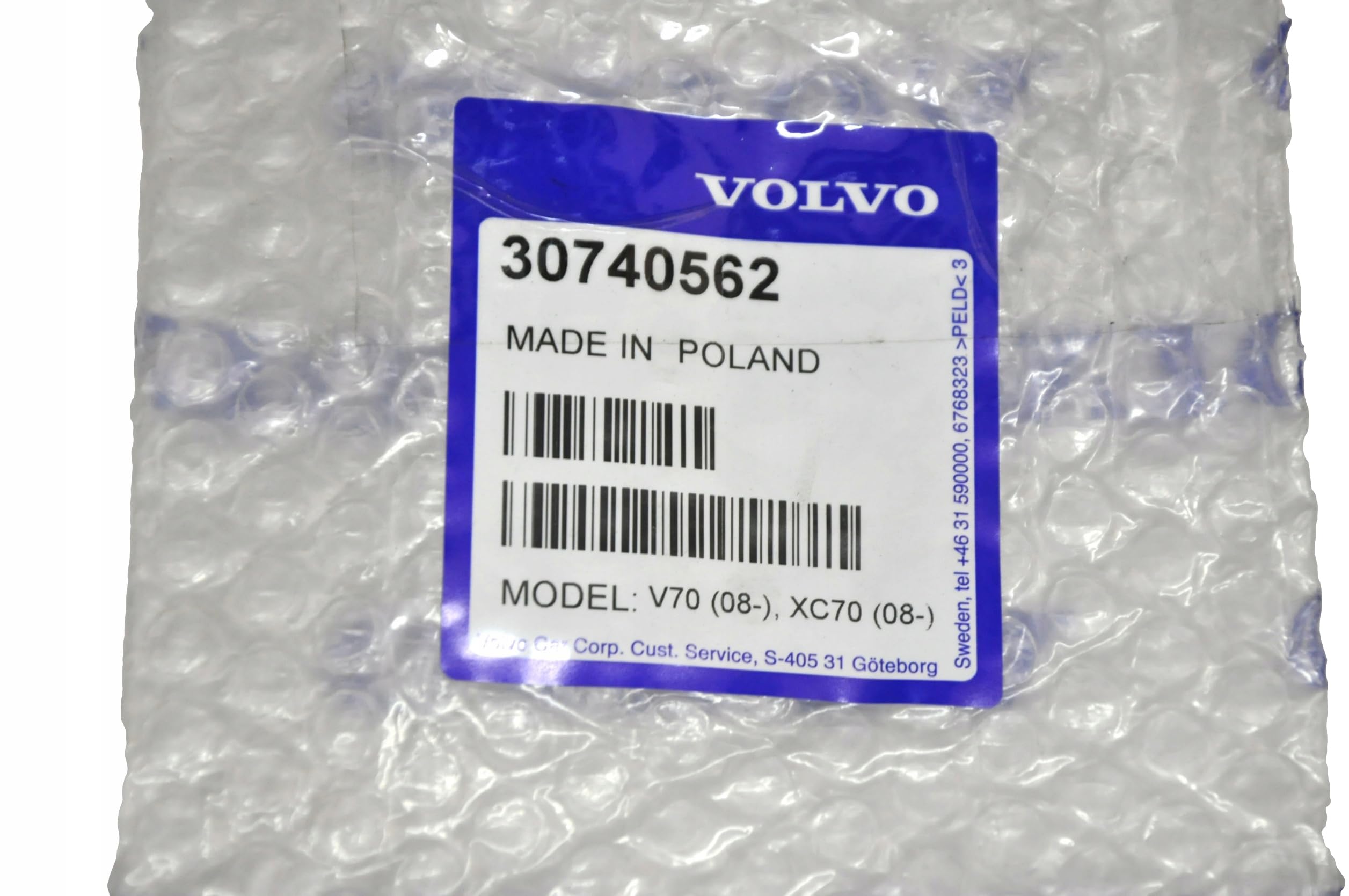 VOLVO V70 XC70 Bolsillo lateral Red para maletero OE