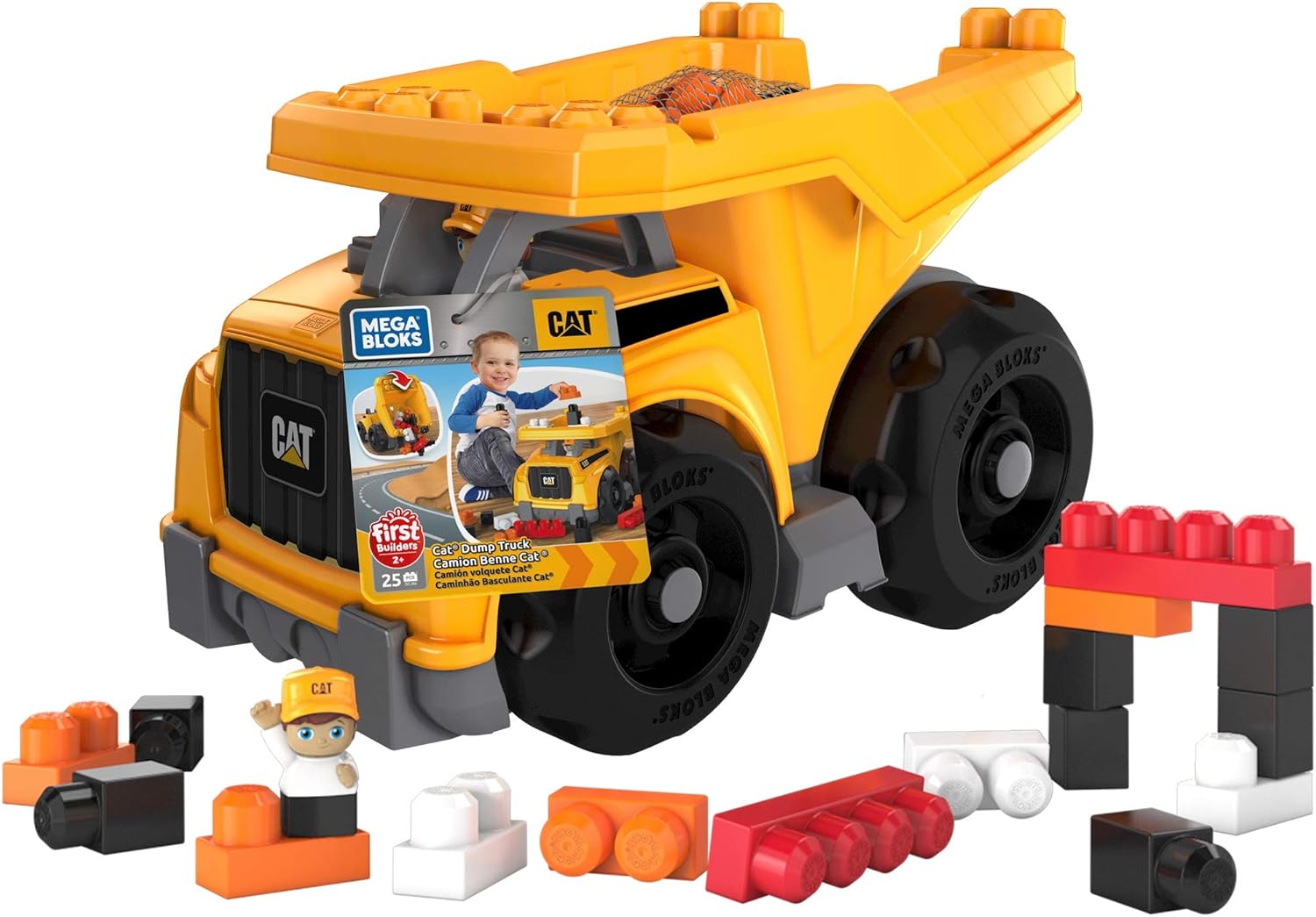 mega bloks cat excavator