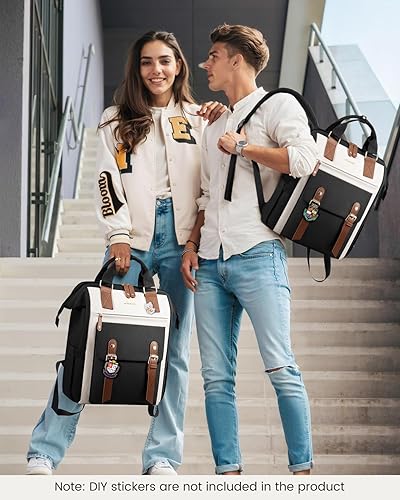 Miniatura 2 de LOVEVOOK Mochila para computadora portátil para mujer, mochila de viaje de trabajo, mochila universitaria, mochila universitaria para profesores,